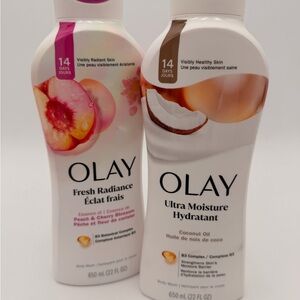 OLAY Fresh Radiance & Ultra Moisture Body Wash Duo